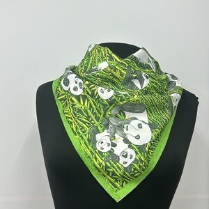 LUSH Panda Party scarf